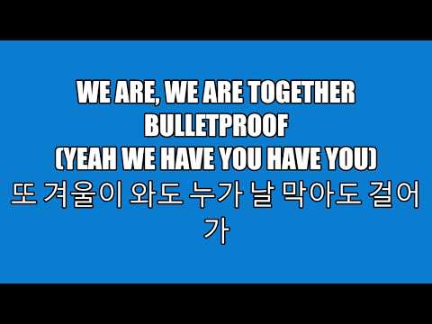 BTS We are Bulletproof