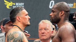 Oleksandr Usyk vs Daniel Dubois 2 • FULL Weigh In & INTENSE Final Face Off video