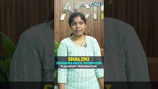 ACTE Placement Review | ACTE Student Review | Mock Interview Preparation | Freshers Mock Interview