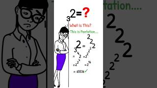 Pentation Simplify| #math #mathshorts