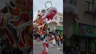 Dragon Parade in San Francisco Autumn Moon Festival 2024