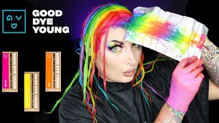 Trying Good Dye Young Hair Dye....