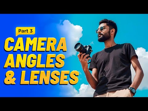 Camera Angles, Lenses & Composition Mastery | Part 3 | AI Image Generation Series