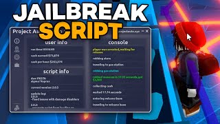 [FREE] Jailbreak Script | Auto Farm, Auto Rob, Auto Server Hop, Auto Robbery, Anti AFK | PC & MOBILE