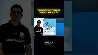 Your Mind sets the limit Break it Rise 🎯💯✅#viralvideo #trendingreels #vikrantsirsquad #motivation#pw