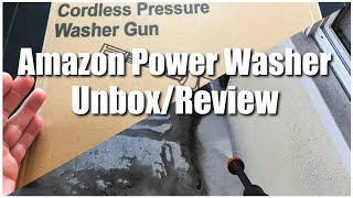 Budget Amazon Cordless Power Washer Review