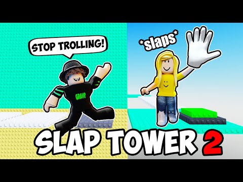 Can I Beat The Most HATED OBBY Without Being Trolled? (Slap Tower 2)