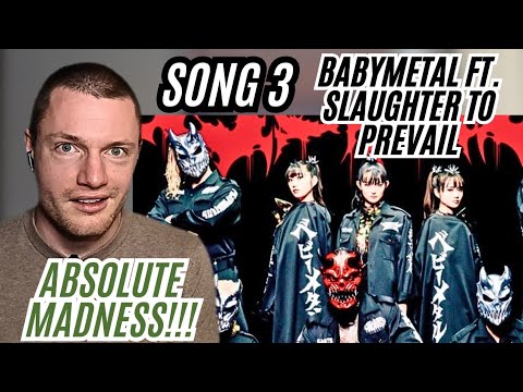 First Time Listening to Babymetal ft. Slaughter to Prevail - Song 3 - REACTION