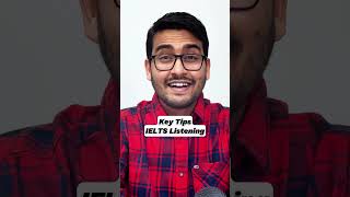 IELTS Listening: Key Tips  #cambridgeielts #ielts #ieltsbandscore #listening #english