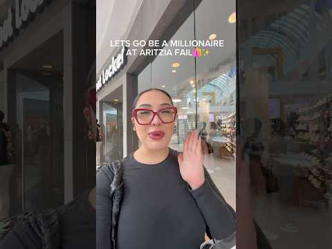 SHOPPING AT ARITZIA FAIL!!!! #shopping #aritzia