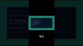 Python Trick: Use collections.Counter for Quick Frequency Counts