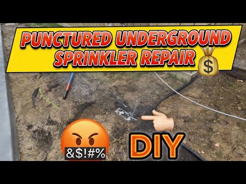 Underground Sprinkler line Repair