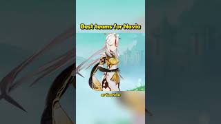 best teams for Navia. #genshinxie#genshinguide#genshin#genshinimpact#genshinimpact55#navia