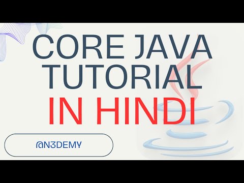 Core Java Full Course | Complete Cava Course Tutorial in Hindi #java #javaprogramming