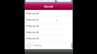 iScroll 4 pull to refresh