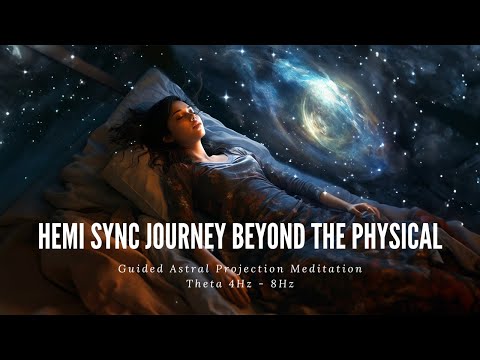 Hemi Sync | Binaural Beats Guided Astral Projection Meditation. Headphone Required!