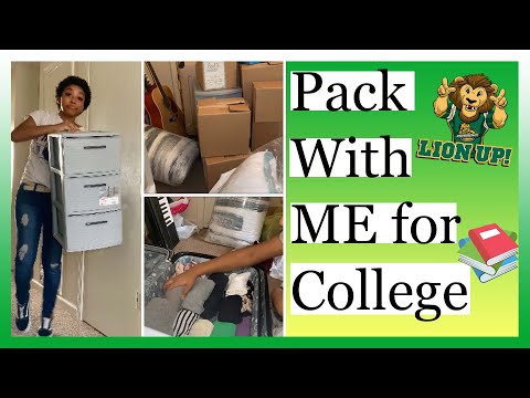 PACKING FOR COLLEGE | Pack With Me For Southeastern Louisiana University