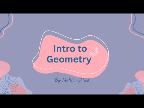 Intro to Geometry | By MathSimplified