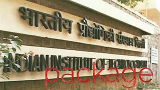 Iit vs nit placement package college