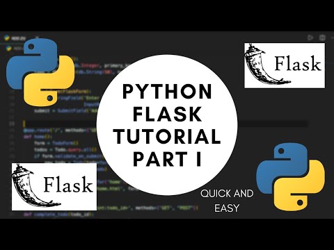 How To Make A Flask App - PART 1 (Introduction & Basic webpage)