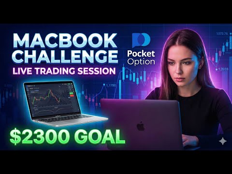 🚀​ Pocket Option Trading: My Live Binary Options Trading for The MacBook M4 Pro Challenge