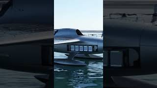 solar rechargeable electric air foil water aircraft. asked AI in to design based in scientific law