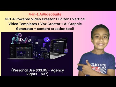 AiVideoSuite GPT 4 Powered Video Creator,Editor,Templates, AI Graphic ,content creation tool.