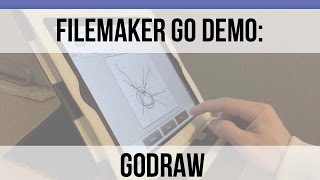 Drawing with your Finger on iPad Screen in FileMaker 14 - GoDraw | FileMaker 14 Video Training