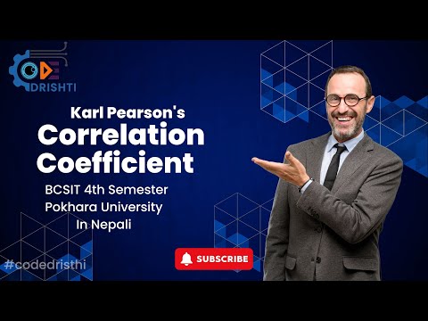 Data Analysis And Modeling Karl Pearson's Coefficient Correlation In Nepali  BCSIT || BBA