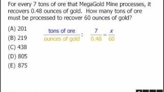 GRE Math Tricks: Ratio Shortcut for word problems