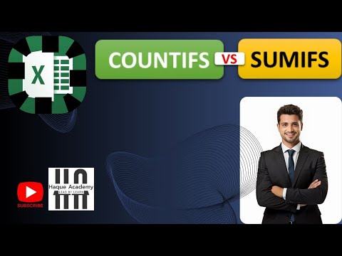 "COUNTIFS vs SUMIFS in Excel: What's the Difference?" I Excel tutorial I COUNTIFS SUMIFS