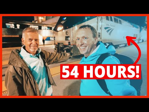54hrs on The Most Scenic Train Ride in America (with my dad)