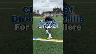 Change Of Direction Drills For Footballers #soccertraining #changeofdirection #speedtraining #soccer
