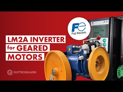 Fuji LM2A Inverter for Geared Motors | Auto tuning procedure and parameters change • Elettroquadri