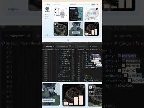 css dashboard design #css #webdevelopment