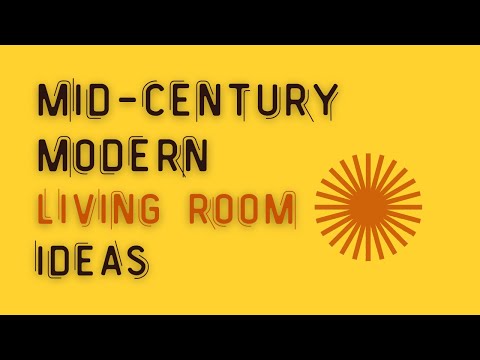 Mid Century Modern Living Rooms