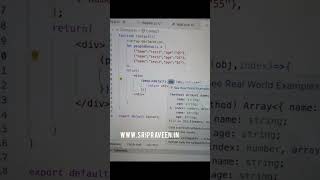 reactjs array iteration and binding. #reactjs #reactjstutorial #javascript #json