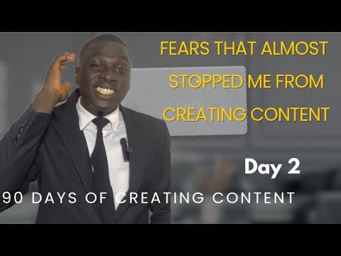 “Fear of Starting Content Creation Here’s My Story” DAY 2 #90dayschallenge #brandbuilding #viral #fy