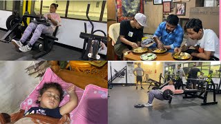Feed your fitness gym day  vlog … no recipe only mukbang ….  Aaju mama lay khana banaw nu bhayo ❤️🙏