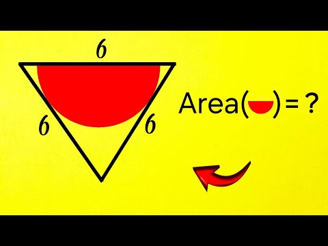 A Nice Geometry Problem – Can You Find the AREA? 