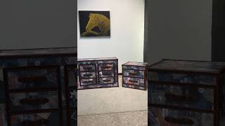 Retro Sideboard-Cabinet 2-in-1! Solid Wood Texture, Storage & Decoration for Living Room