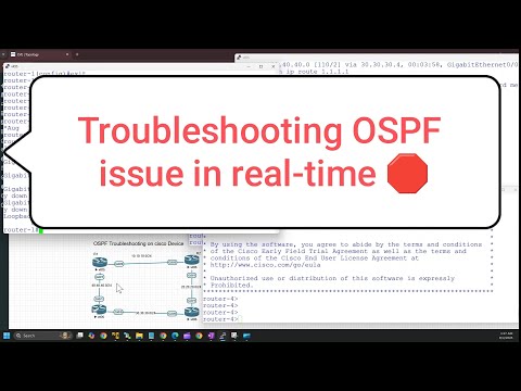 OSPF Troubleshooting | Troubleshooting ospf in real-time | Ospf routing issue | use of ospf cost