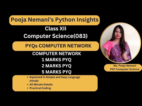 COMPUTER NETWORK PYQs|SURE SHOT|1 VIDEO |Full Score|70/70 |Computer Science Class 12 |Topper Series