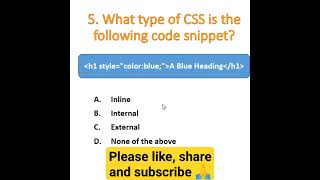 CSS interview question#shorts #youtubeshorts #css3 #cssinterview .