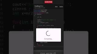 Best C++ pattern program tutorial video ||#shorts #coding #codewriter07 #programming