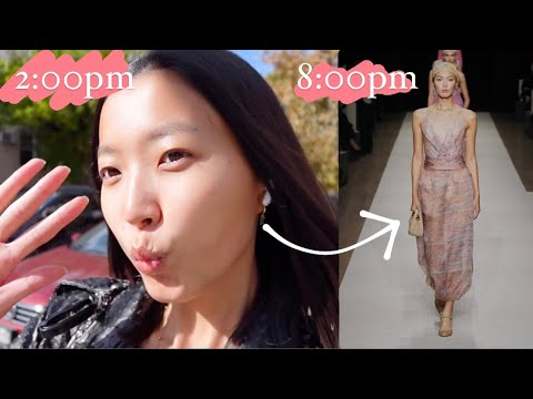 [Model Vlog] I Walked for Giorgio Armani in New York!