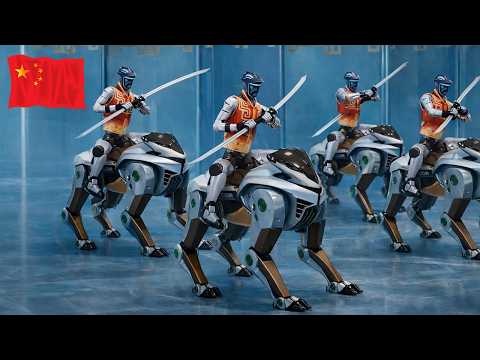 China’s Combat Robots Steal the Show at Lunar New Year Gala