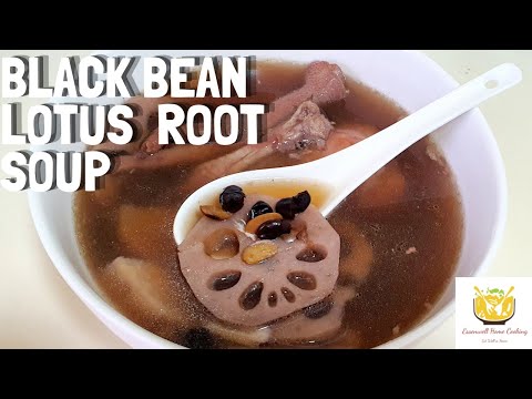 Chinese Low Fat Lotus Root Arrowroot Chicken Soup Recipe