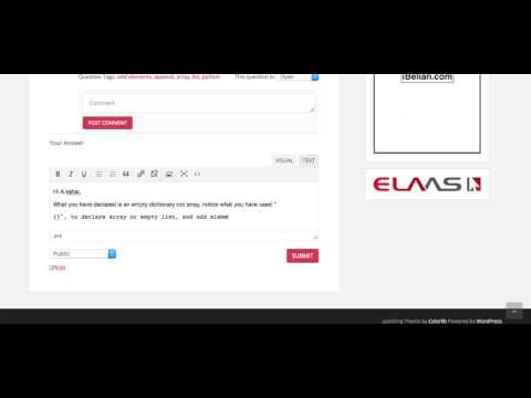 How to add elements to python list question by A kshai | ibelian com