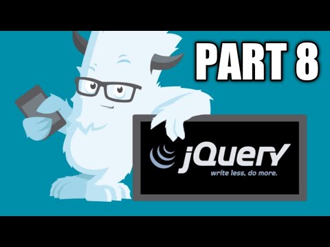jQuery Part 8